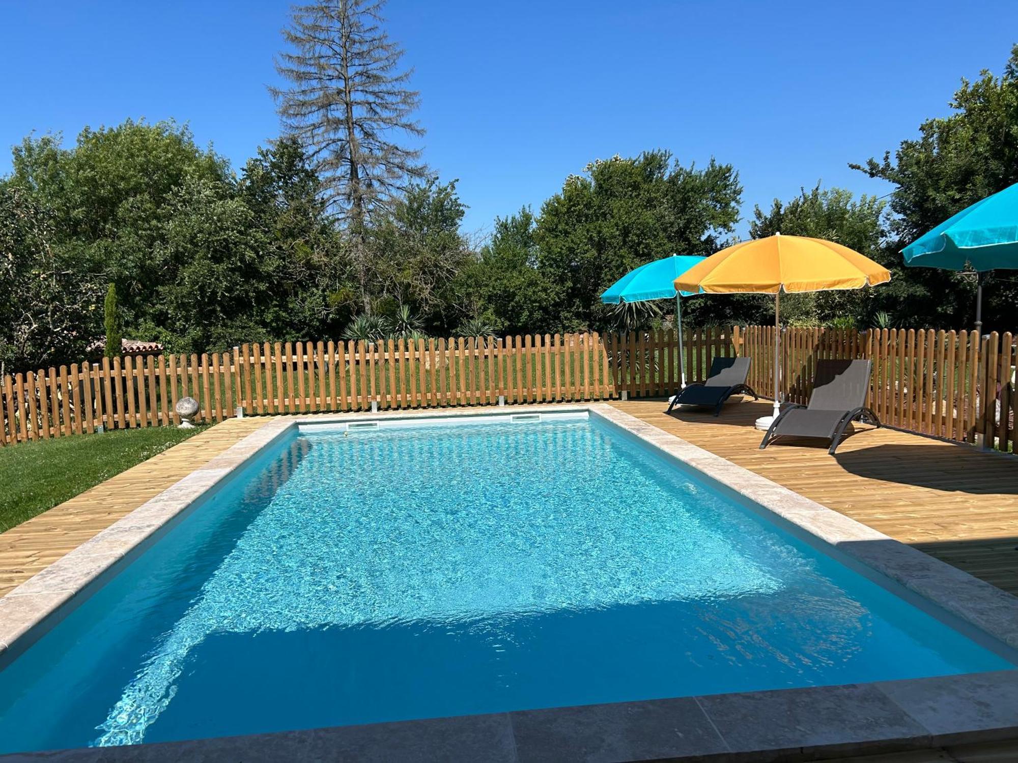 Sajas Maison D'Hotes "La Clef Des Champs" Piscine Ortance المظهر الخارجي الصورة